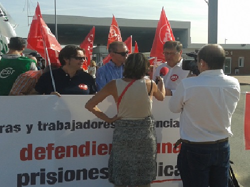 UGT contra la privatización de la seguridad exterior en Centros Penitenciarios